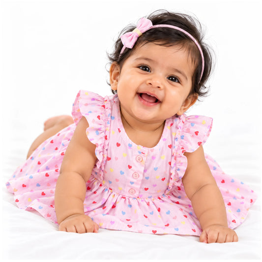 Milou Girls Ruffle Dress with Bloomer - Milou - Care. The Swiss Way