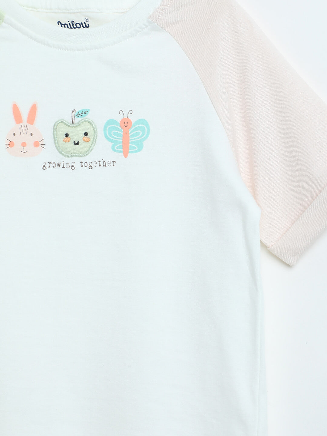 Milou Girls Shorts Sleeve T-Shirt and Shorts Set - Milou - Care. The Swiss Way