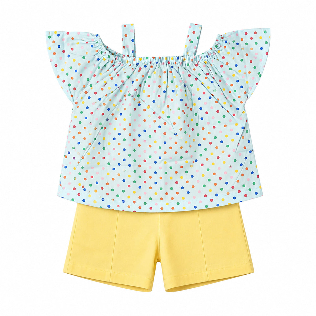 Milou Girls Top and Shorts Co-Ord Set - Milou - Care. The Swiss Way