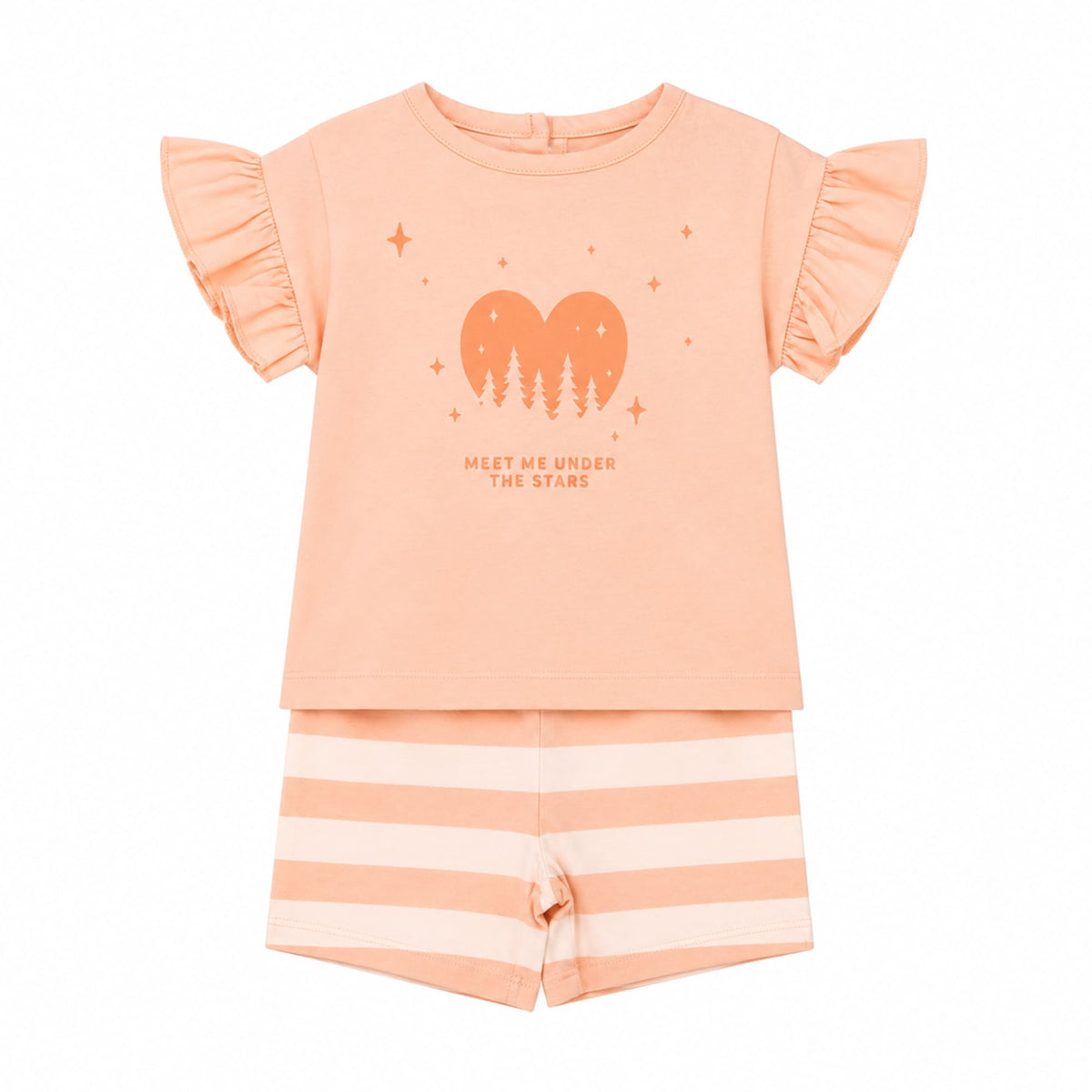 Milou Girls Top and Shorts Co-Ord Set - Milou - Care. The Swiss Way