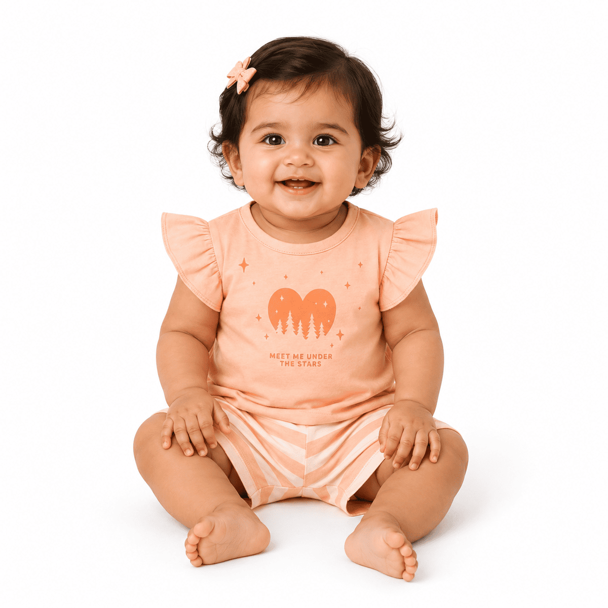 Milou Girls Top and Shorts Co-Ord Set - Milou - Care. The Swiss Way Milou - Care. The Swiss Way
