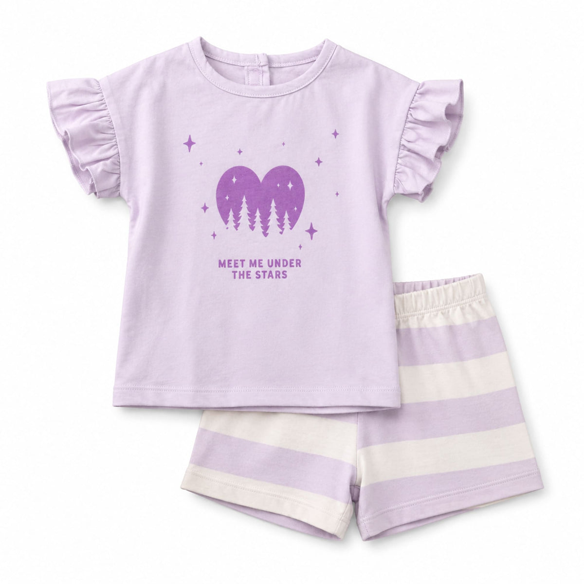 Milou Girls Top and Shorts Co-Ord Set - Milou - Care. The Swiss Way Milou - Care. The Swiss Way