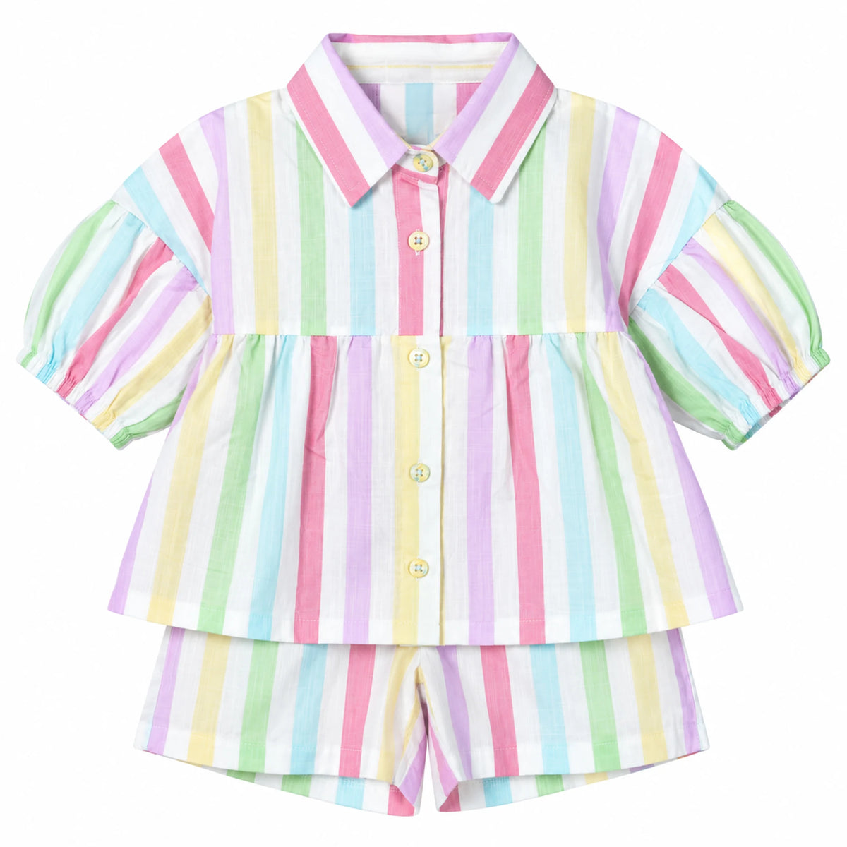 Milou Girls Top and Shorts Co-Ord Set - Milou - Care. The Swiss Way