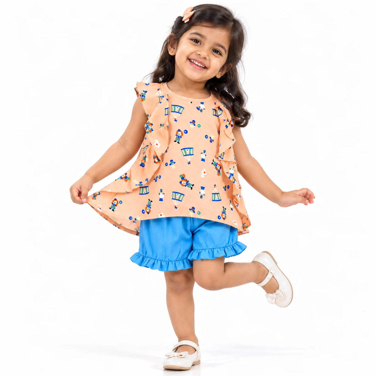 Milou Girls Top and Shorts Co-Ord Set - Milou - Care. The Swiss Way