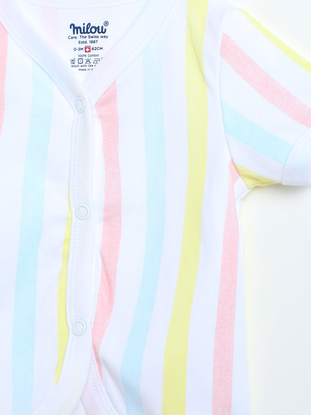 Milou Infant Boys Jabla Pack Multicolour Set of 3 - Milou - Care. The Swiss WayJabla Milou - Care. The Swiss Way
