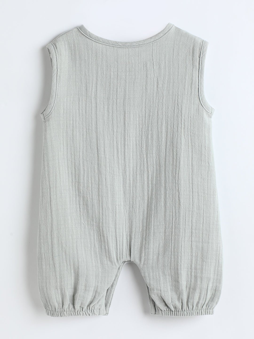 Milou Infant Girls Cotton Romper Grey - Milou - Care. The Swiss WayRomper