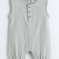 Milou Infant Girls Cotton Romper Grey - Milou - Care. The Swiss WayRomper