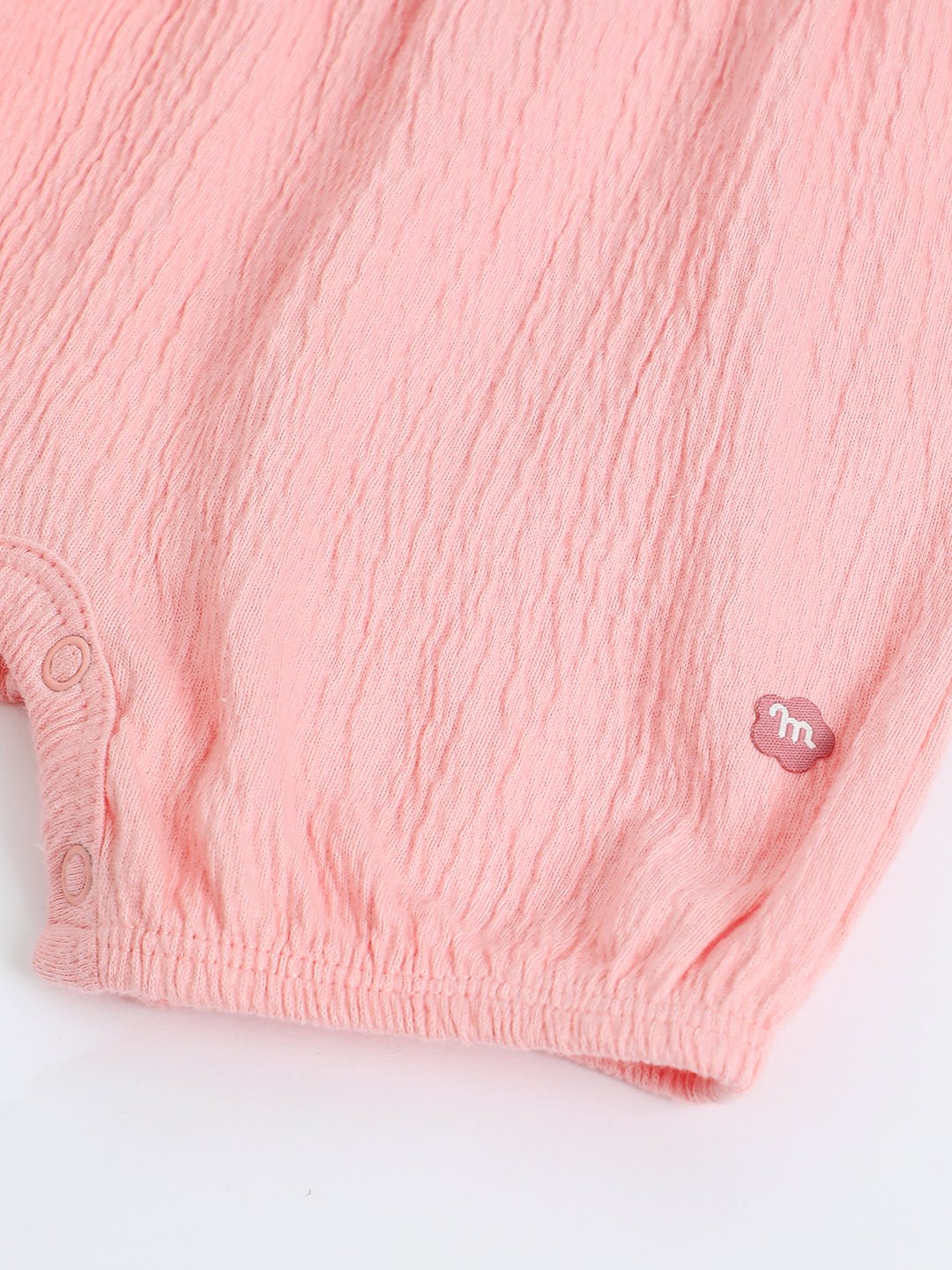 Milou Infant Girls Frill Sleeve Romper Pink - Milou - Care. The Swiss WayRomper