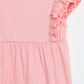 Milou Infant Girls Frill Sleeve Romper Pink - Milou - Care. The Swiss WayRomper