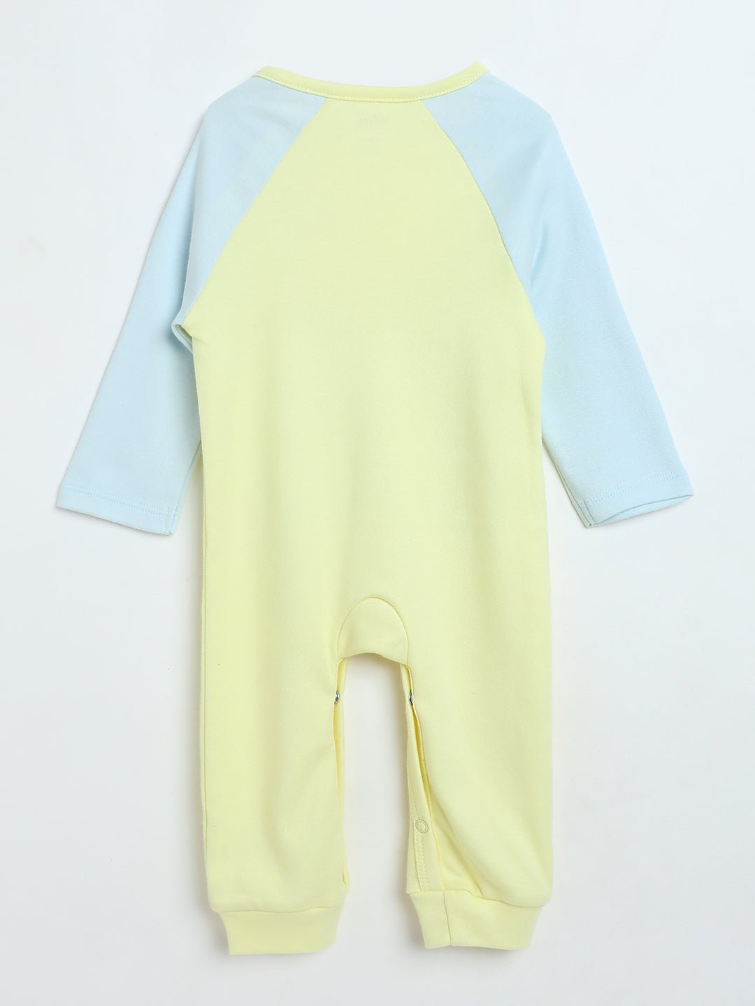 Milou Infant Unisex Bio-Washed Bodysuit Yellow & Blue - Milou - Care. The Swiss WayBodysuit Milou - Care. The Swiss Way