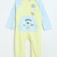 Milou Infant Unisex Bio-Washed Bodysuit Yellow & Blue - Milou - Care. The Swiss WayBodysuit
