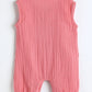 Milou Infant Unisex Cotton Romper Pink - Milou - Care. The Swiss WayRomper