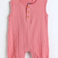 Milou Infant Unisex Cotton Romper Pink - Milou - Care. The Swiss WayRomper