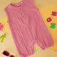 Milou Infant Unisex Cotton Romper Pink - Milou - Care. The Swiss WayRomper