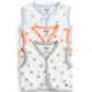 Milou New Born Unisex Cotton Sleeve less Jabala Pack of 3 - Milou - Care. The Swiss Way
