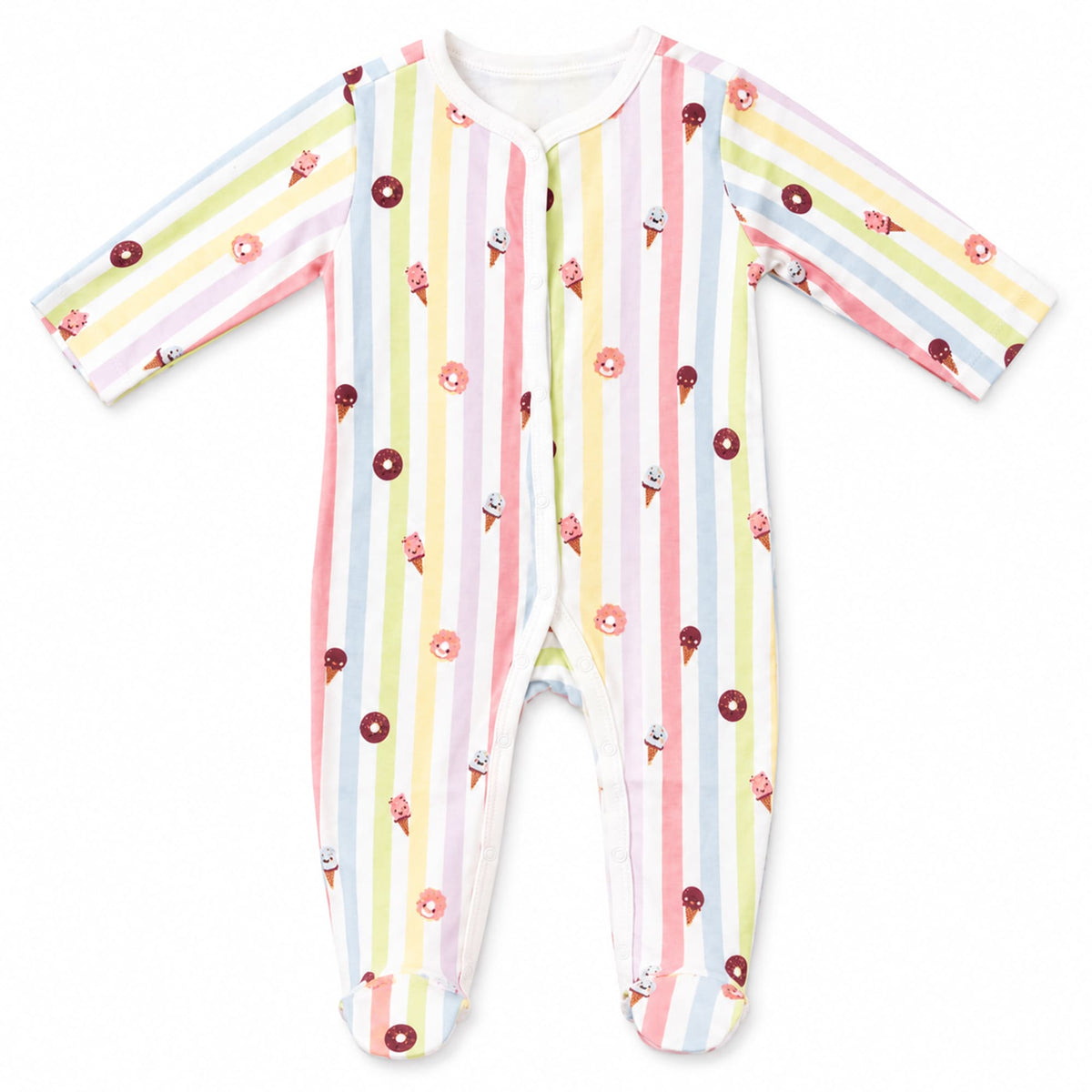 Milou Unisex Footed Bodysuit - Milou - Care. The Swiss Way Milou - Care. The Swiss Way