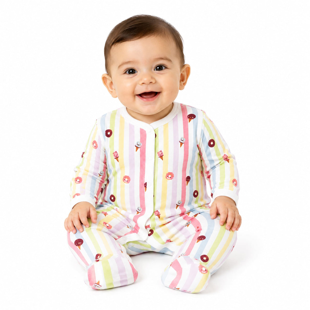 Milou Unisex Footed Bodysuit - Milou - Care. The Swiss Way