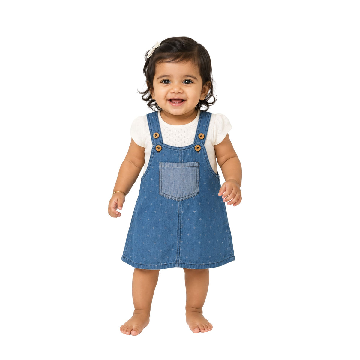 Milou Girls Pinafore with Tee