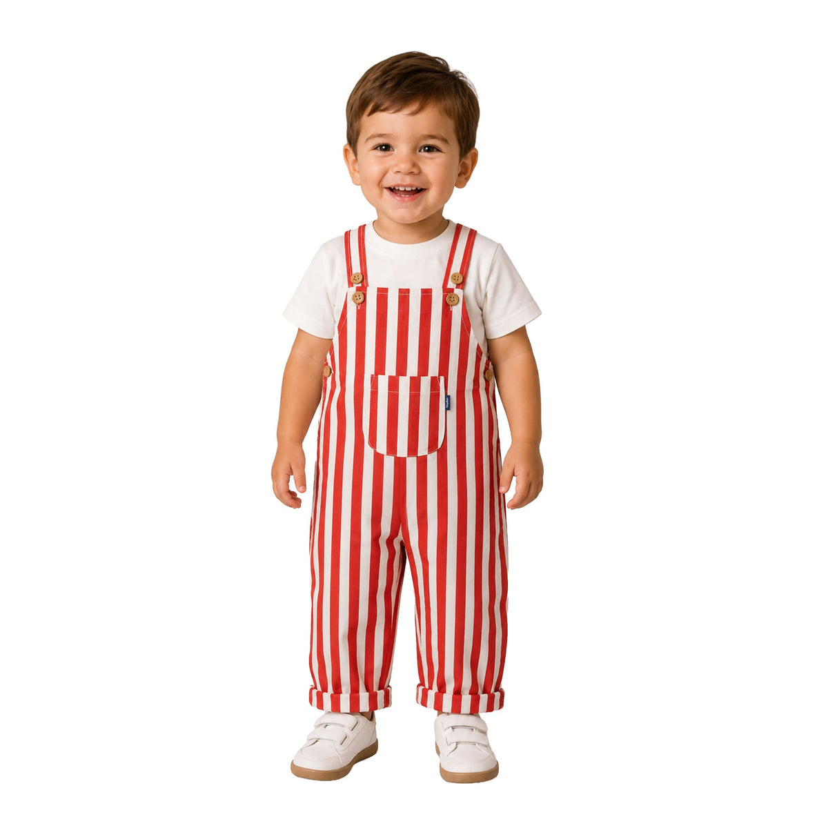 Milou Boys Dungaree With Tee