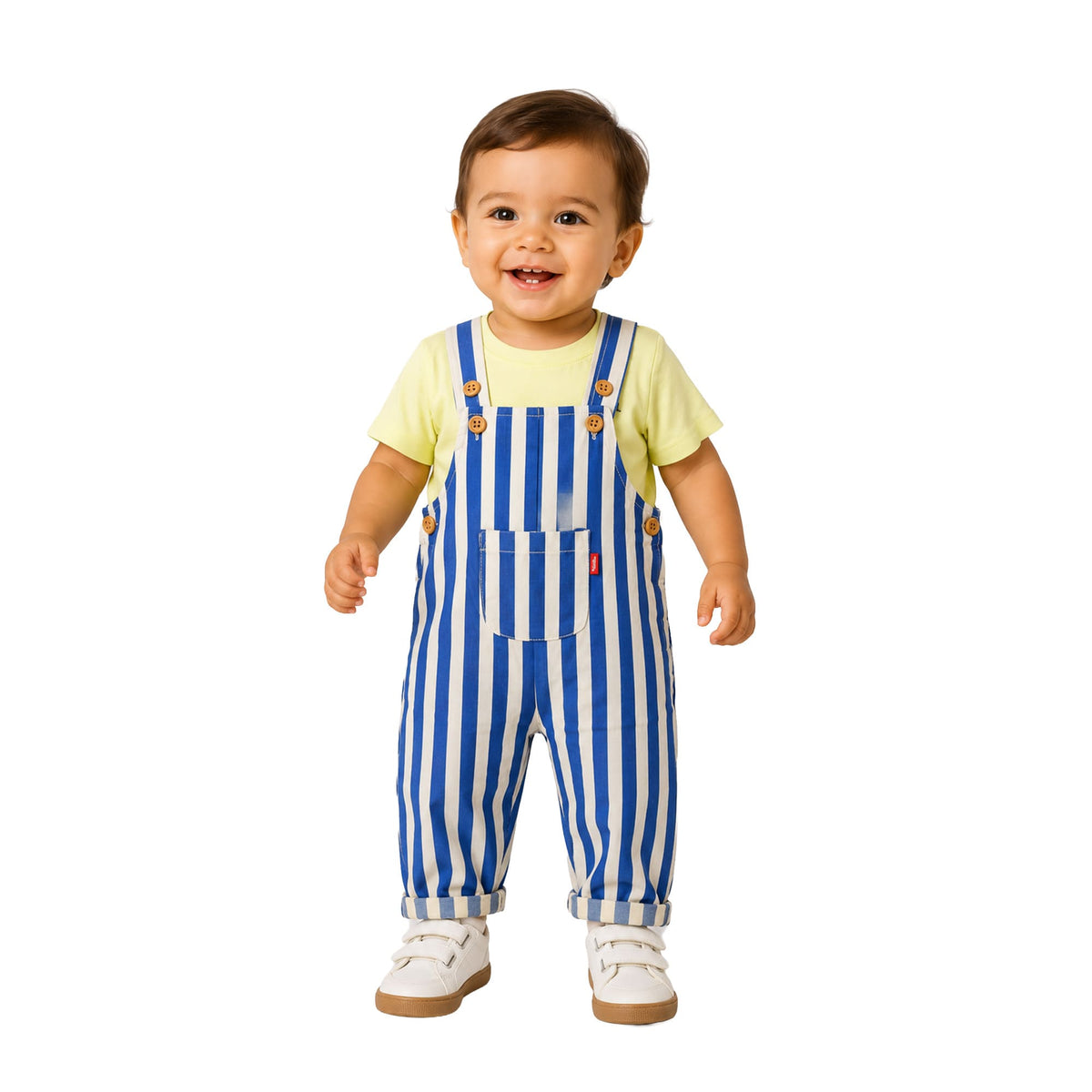 Milou Boys Dungaree With Tee