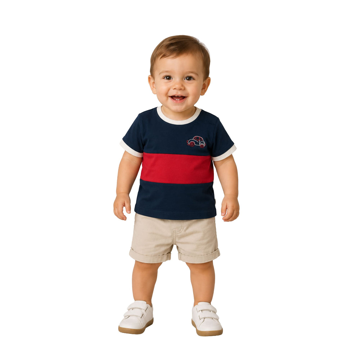 Milou Boys Cut & Sew S/S T-Shirt