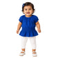 Milou Girls Cap-Sleeve Top