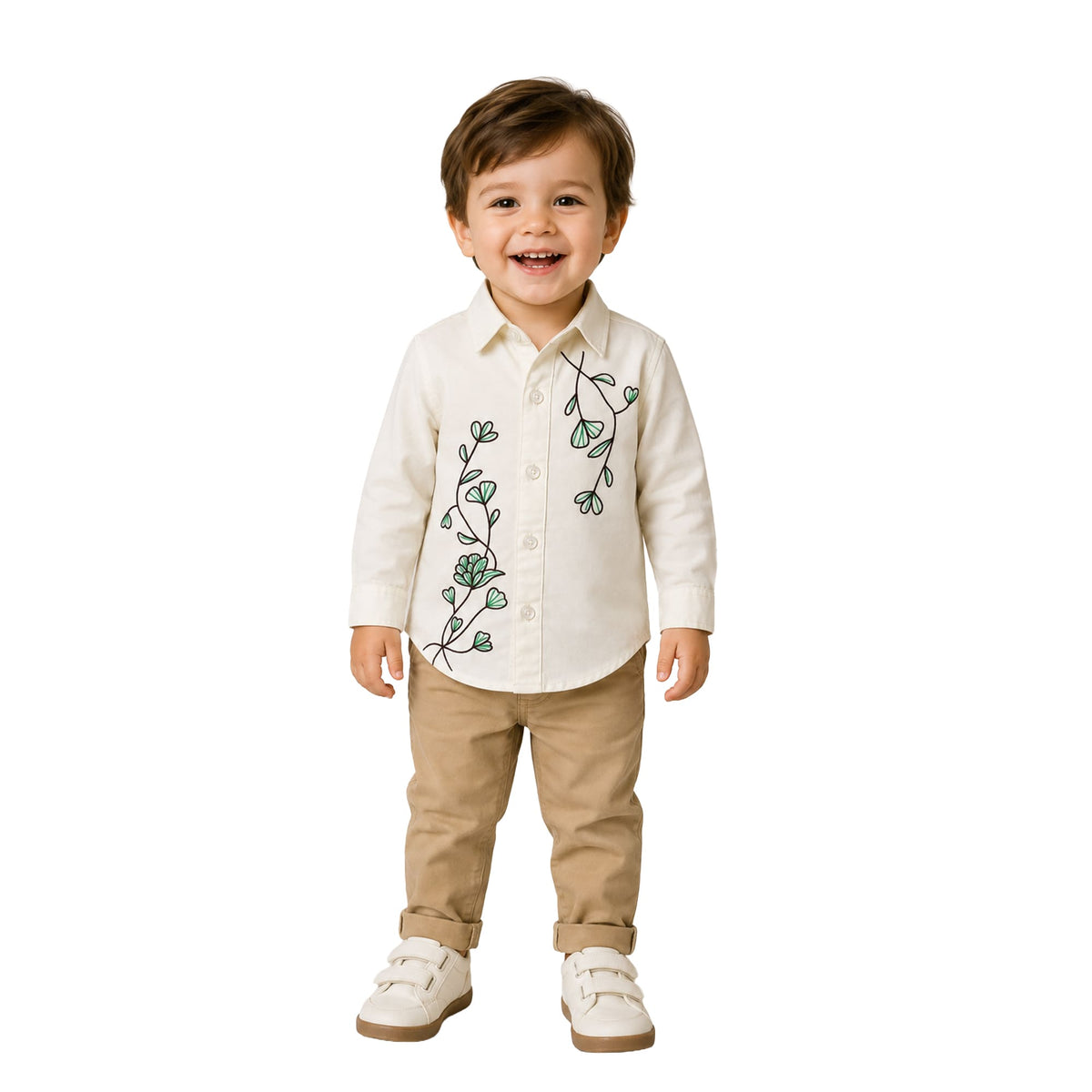 Milou Boys L/S Regular Shirt