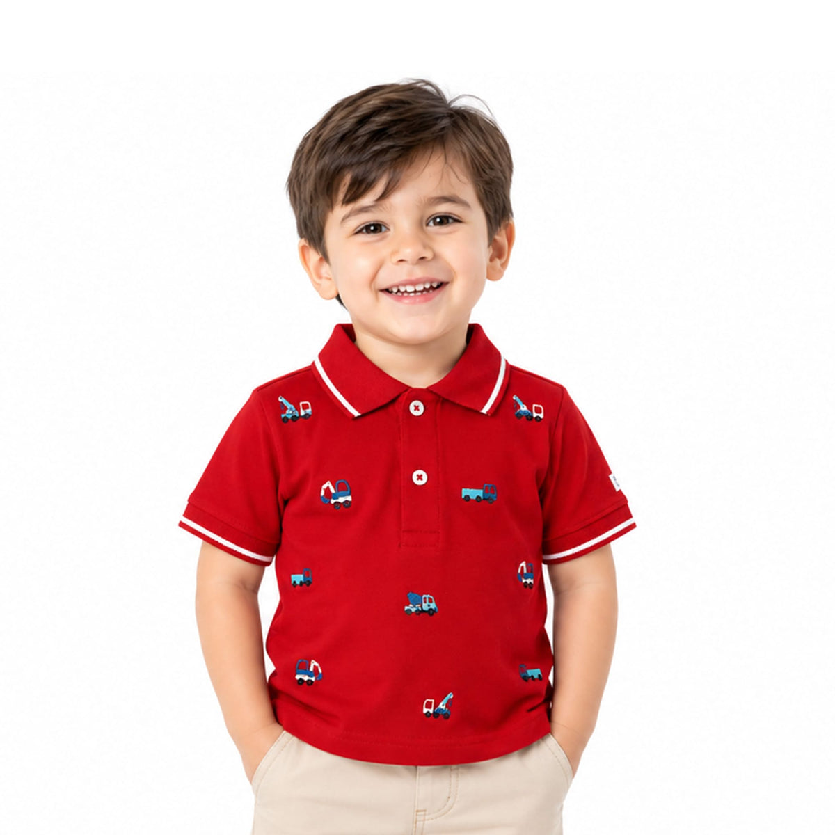 MILOU BOYS POLO T-SHIRT