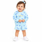 MILOU GIRLS SWEAT SHIRT WITH SHORTS