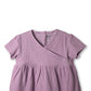 Milou Girls Wrap Neck A-Line Dress