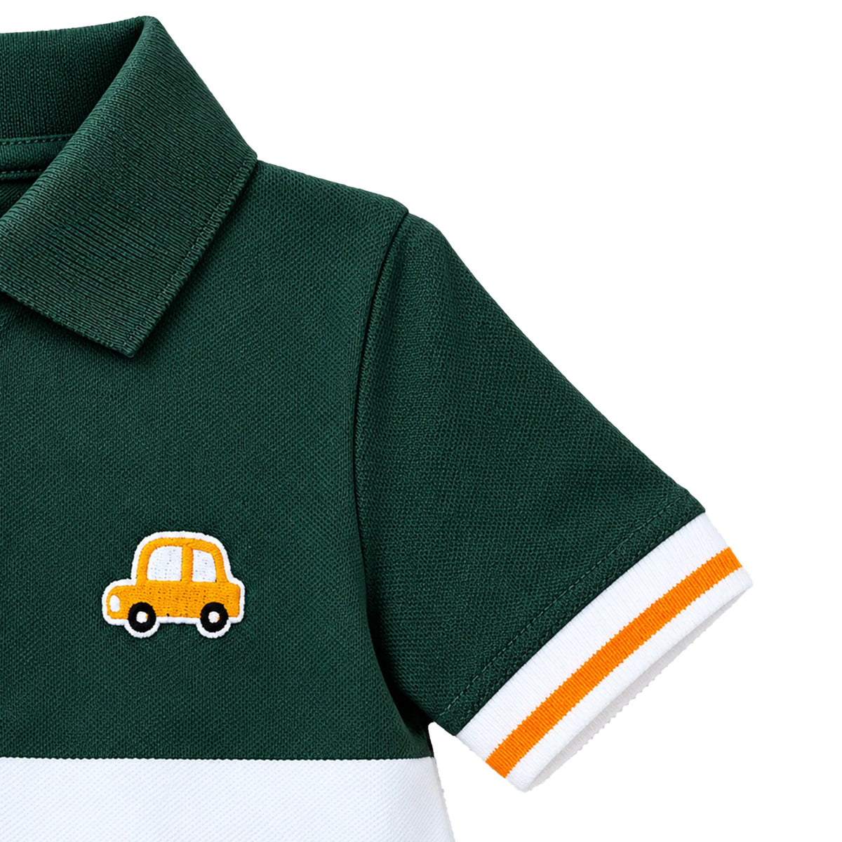 Milou Boys Cut & Sew Polo T-Shirt