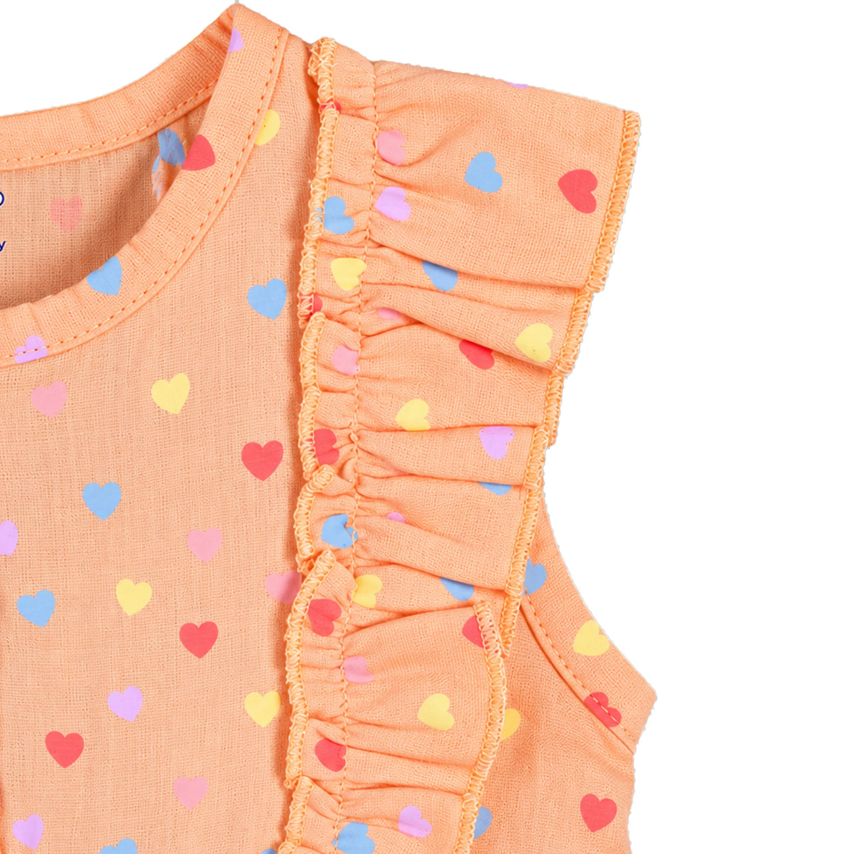 Milou Girls Ruffle Dress with Bloomer