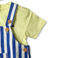 Milou Boys Dungaree With Tee
