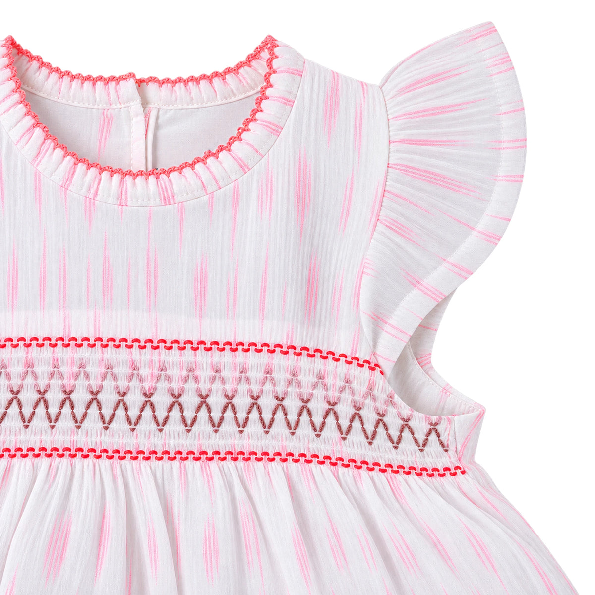 Milou Girls Smocked Dress with Bloomer