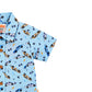 Milou Boys S/S Printed Shirt