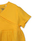 Milou Girls Wrap Neck A-Line Dress