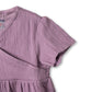 Milou Girls Wrap Neck A-Line Dress