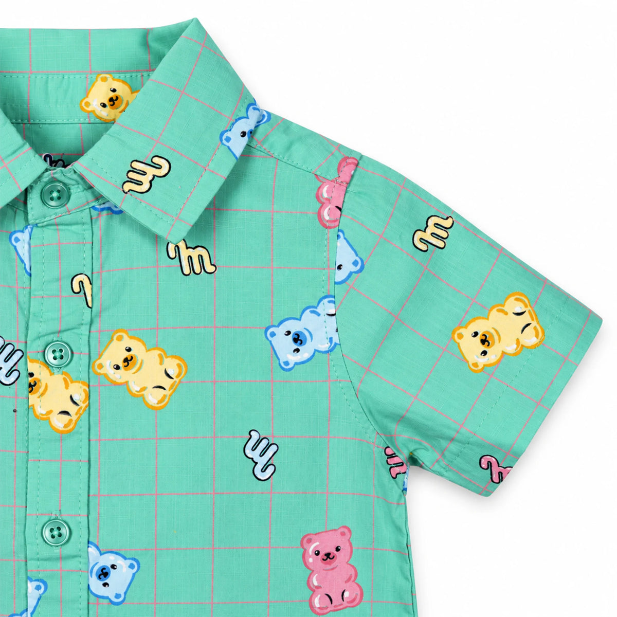 Milou Boys S/S Printed Shirt
