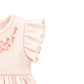 Milou Girls Ruffle Sleeve Romper