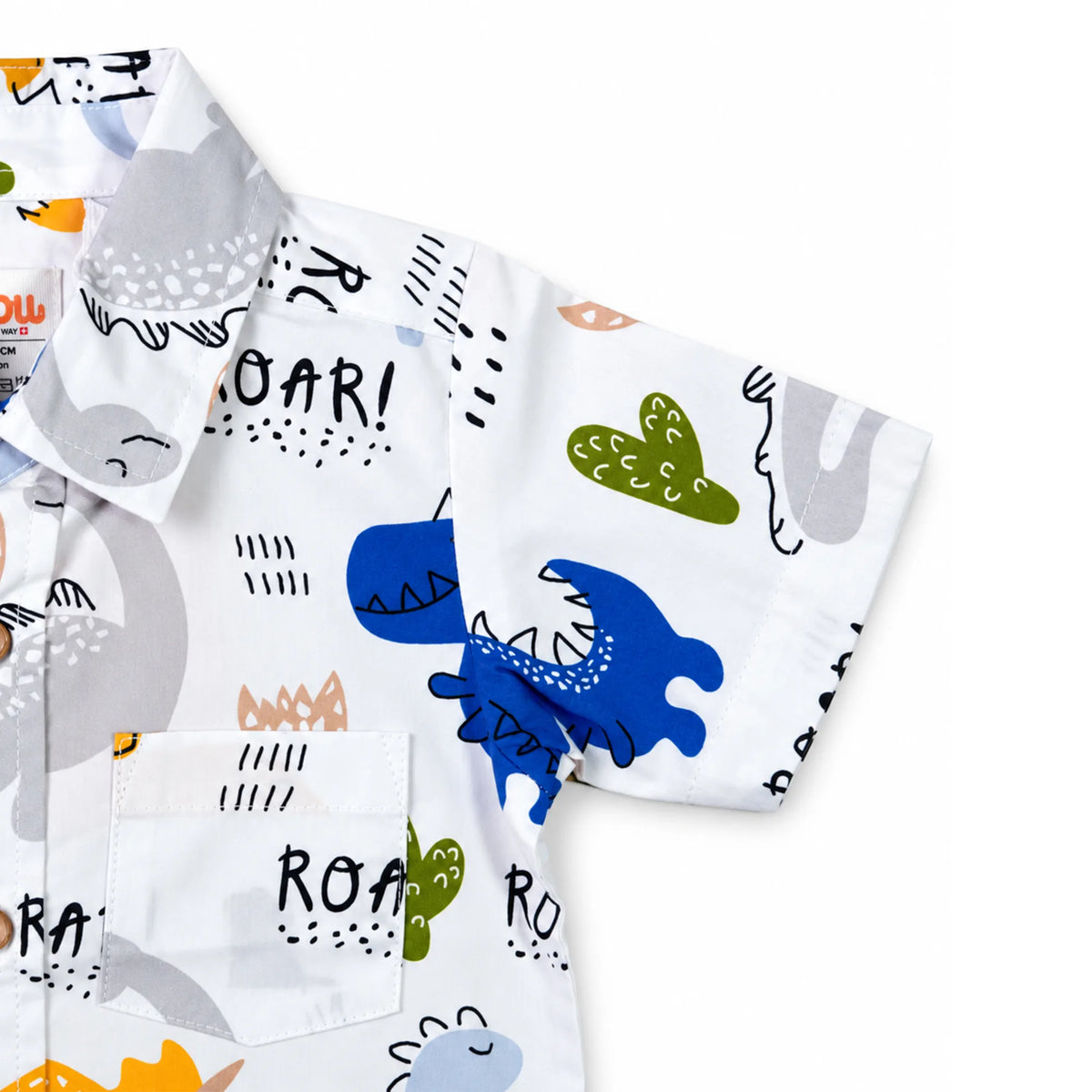 Milou Boys S/S Printed Shirt