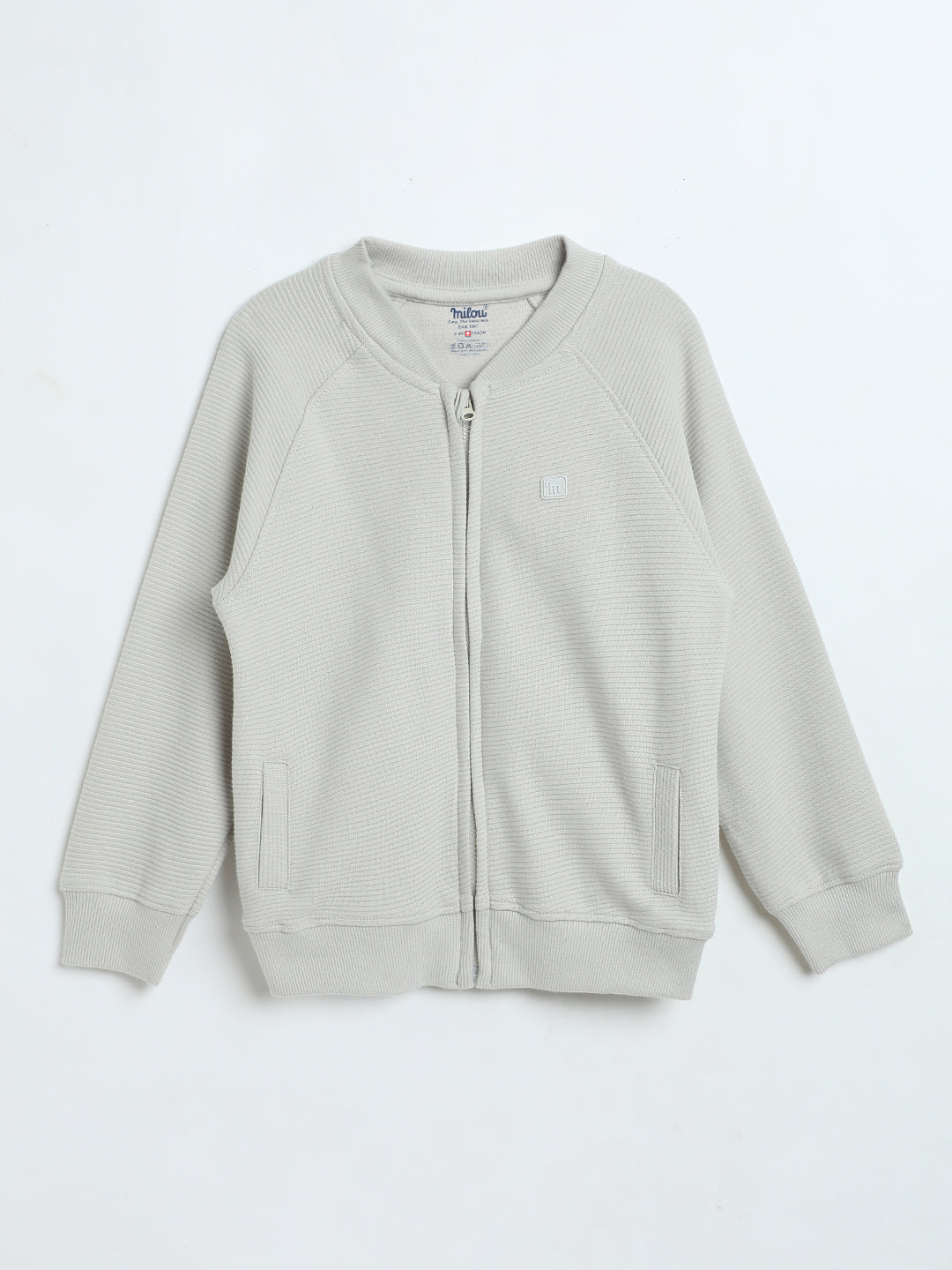 Boys Front-Open Sweatshirt