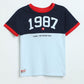 Milou Boys Navy Blue Graphic T-Shirt