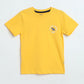 Milou Boys Yellow Round Neck T-Shirt – Soft Everyday Kids wear