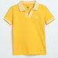 Milou Boys Yellow Polo T-Shirt