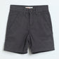 Milou Boys Grey Twill Chino Shorts