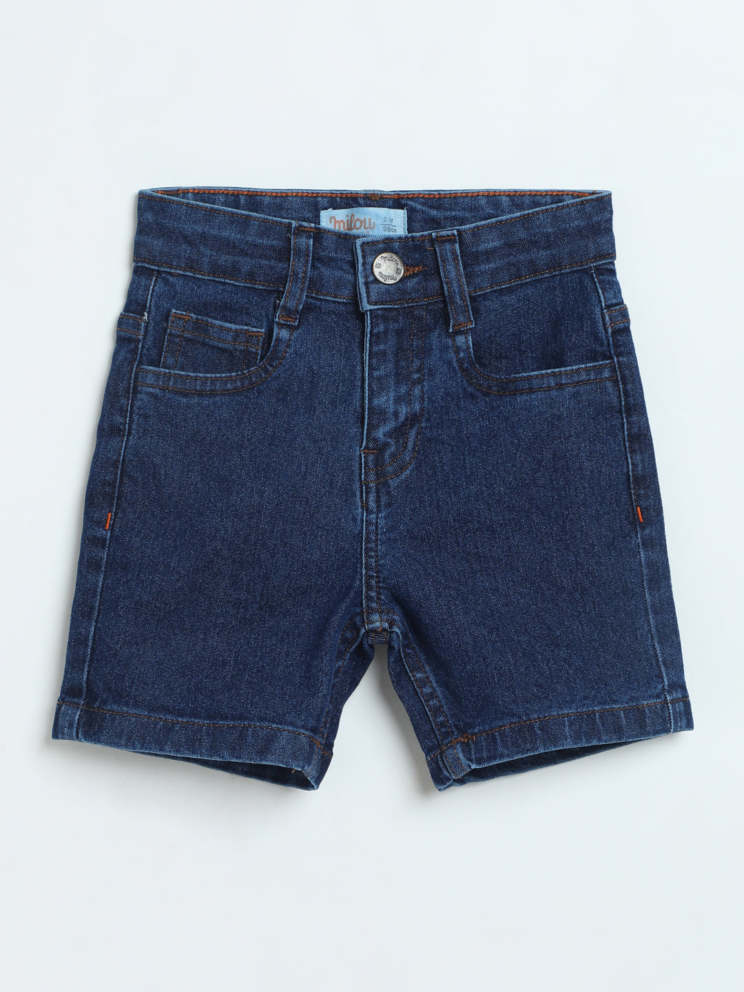 Milou Boys Dark Blue Denim Shorts