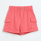Milou Girls Faded Rose Poplin Shorts