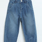 Milou Girls Light Blue Denim Pants