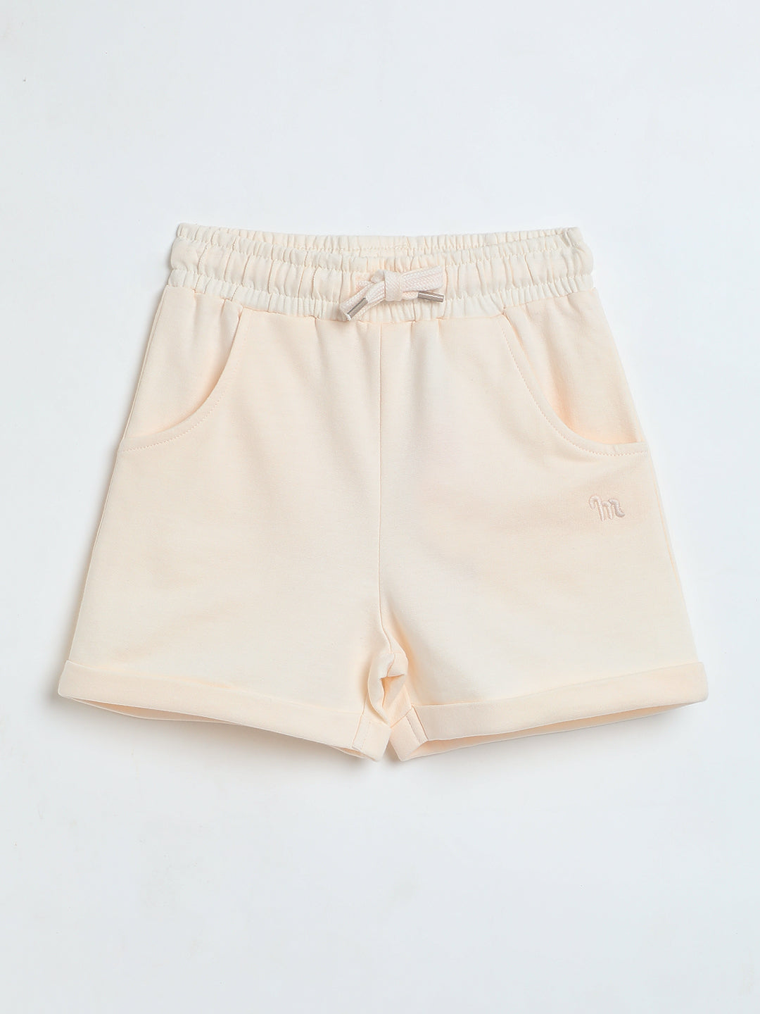 Milou Girls Candy Pink Loopknit Shorts