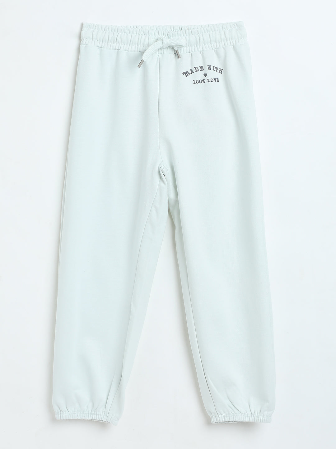 Milou Girls Country Air Loopknit Joggers White